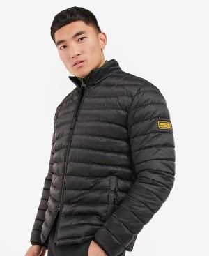 Barbour Racer Impeller Quilted Jacket Sort | BABO87293