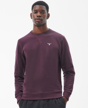 Barbour Ridsdale Crew-neck Sweatshirt Lilla | BABO88433