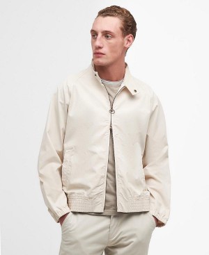 Barbour Royston Cotton Harrington Jacket Beige | BABO87493