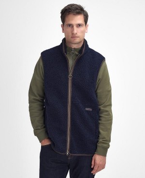 Barbour Rydal Fleece Gilet Mørkeblå | BABO88721