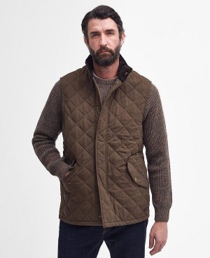 Barbour Shoveler Gilet Olivengrøn | BABO87531