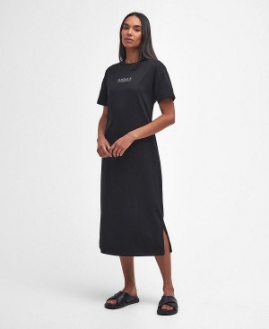 Barbour Sofia Midi Dress Sort | BABO89617