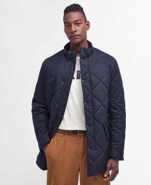 Barbour Standford Chelsea Quilted Jacket Mørkeblå | BABO87322