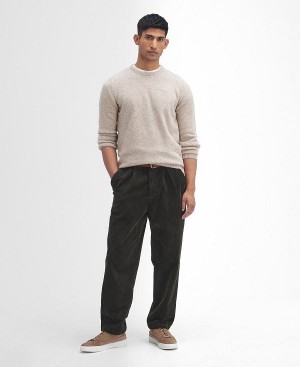 Barbour Stretch Cord Relaxed Trousers Grøn | BABO88821