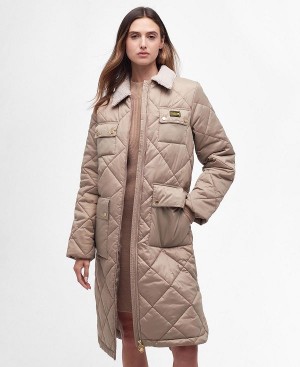 Barbour Supanova Quilted Jacket Beige | BABO89272