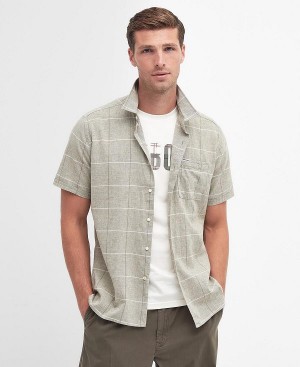 Barbour Swaledale Regular Shirt Olivengrøn | BABO87733