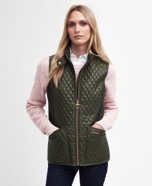 Barbour Swallow Gilet Olivengrøn | BABO89447