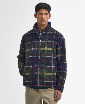 Barbour Tartan Sherpa Fleece Flerfarvede | BABO88735