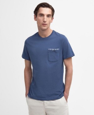 Barbour Tayside T-shirt Mørkeblå | BABO88323