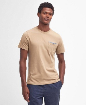 Barbour Tayside T-shirt Mørkeblå | BABO88324