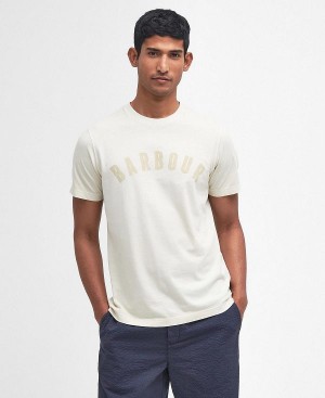 Barbour Terra Dye T-shirt Hvide | BABO88339