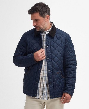 Barbour Thornley Quilted Jacket Mørkeblå | BABO87329