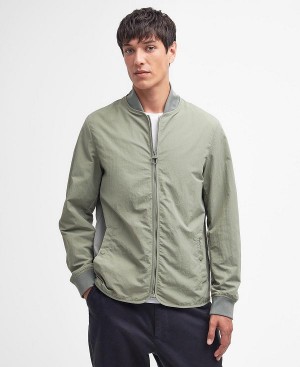 Barbour Tirrel Bomber Jacket Hvide | BABO87482