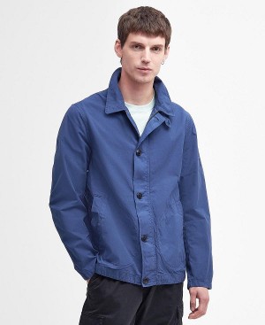 Barbour Torbay Deck Casual Jacket Dyb Blå | BABO87475