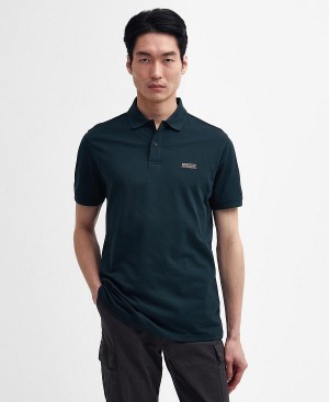 Barbour Tourer Polo Shirt Mørkeblå | BABO88118