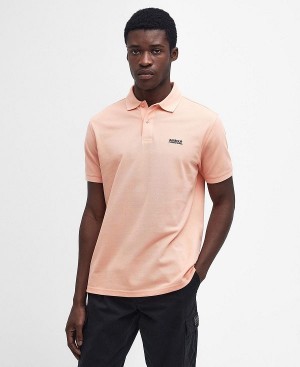 Barbour Tourer Polo Shirt Rød | BABO88109