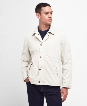 Barbour Tracker Casual Jacket Hvide | BABO87461