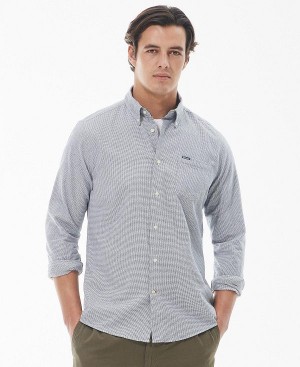 Barbour Turner Tailored Shirt Mørkeblå | BABO87926