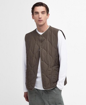 Barbour Utility Liddesdale Gilet Khaki | BABO87547