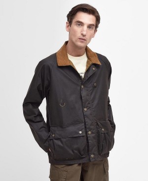 Barbour Utility Spey Waxed Jacket Olivengrøn | BABO87196