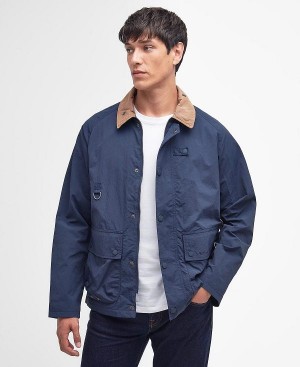 Barbour Utility Summer Spey Showerproof Jacket Mørkeblå | BABO87430