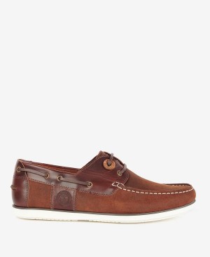 Barbour Wake Boat Shoes Brune | BABO88891