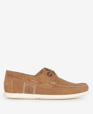 Barbour Wake Boat Shoes Brune | BABO88898