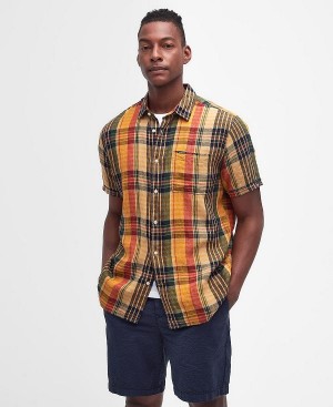 Barbour Weymouth Regular Short-sleeved Shirt Flerfarvede | BABO87734