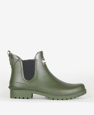 Barbour Wilton Wellingtons Olivengrøn | BABO89926