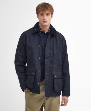 Barbour Winter Bedale Waterproof Jacket Mørkeblå | BABO87420