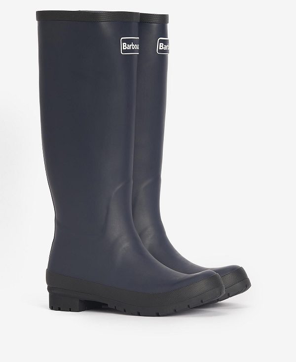 Barbour Abbey Wellington Boots Mørkeblå | BABO89921