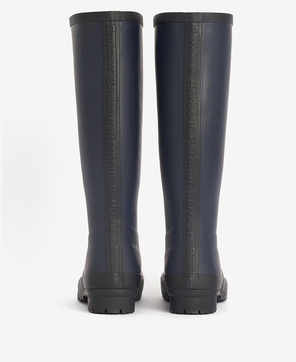 Barbour Abbey Wellington Boots Mørkeblå | BABO89921