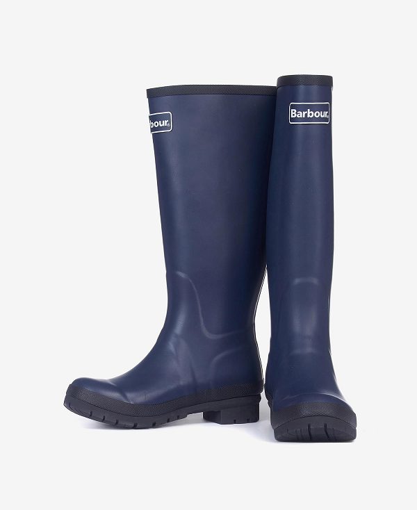 Barbour Abbey Wellington Boots Mørkeblå | BABO89921