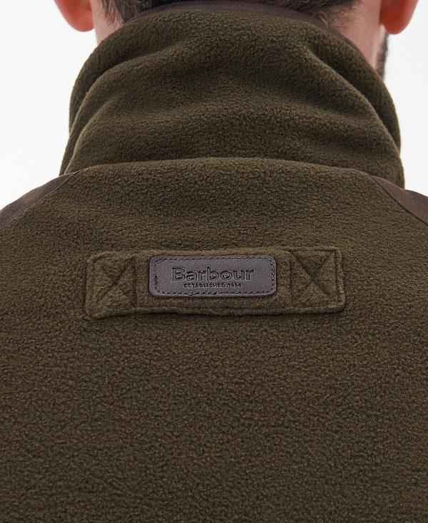 Barbour Active Fleece Gilet Grøn | BABO88709