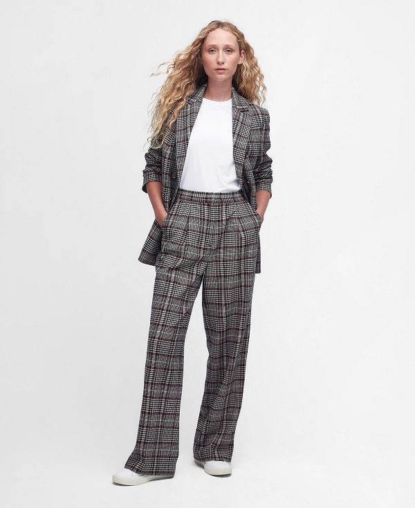 Barbour Adela Straight-leg Trousers Dyb Grå | BABO89838