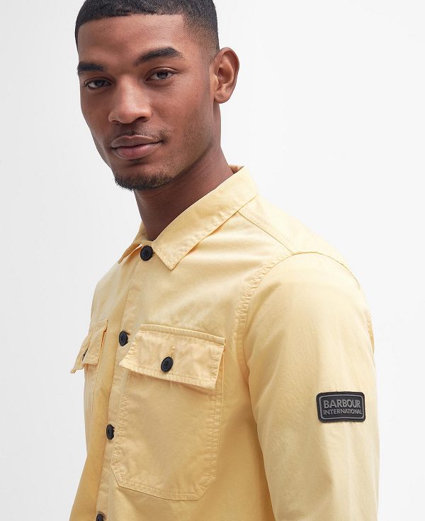 Barbour Adey Overshirt Gul | BABO87944