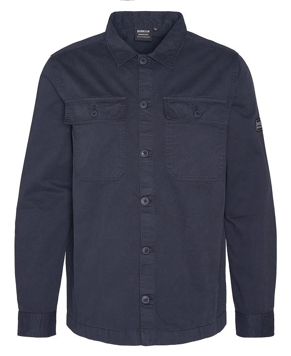 Barbour Adey Overshirt Mørkeblå | BABO87990