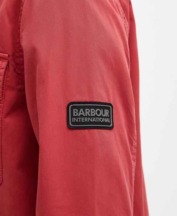 Barbour Adey Overshirt Rød | BABO87953