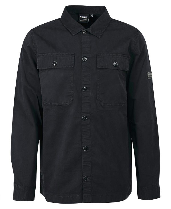 Barbour Adey Overshirt Sort | BABO87651