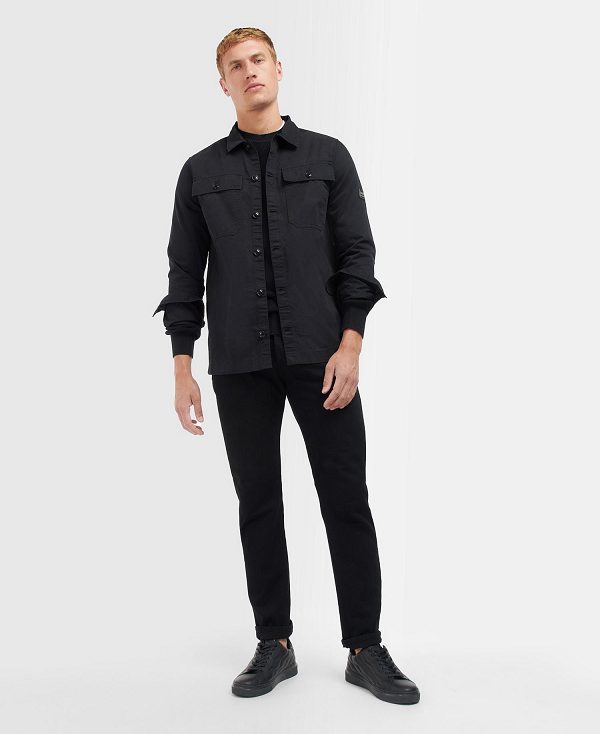 Barbour Adey Overshirt Sort | BABO87651