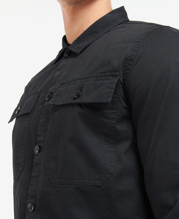 Barbour Adey Overshirt Sort | BABO87651