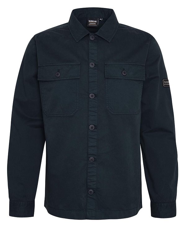 Barbour Adey Overshirt Sort | BABO87977