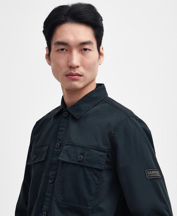 Barbour Adey Overshirt Sort | BABO87977