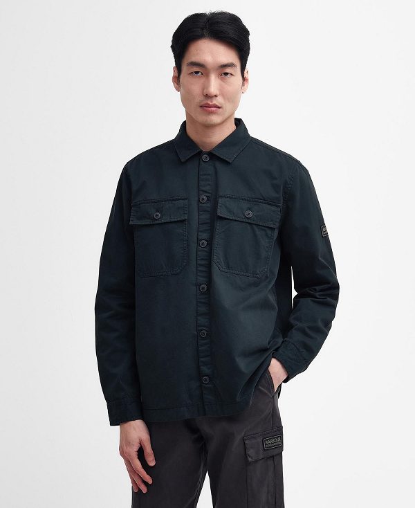 Barbour Adey Overshirt Sort | BABO87977