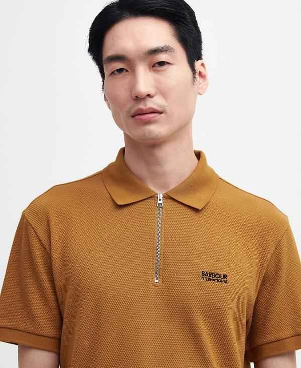 Barbour Albury Polo Shirt Brune | BABO88069