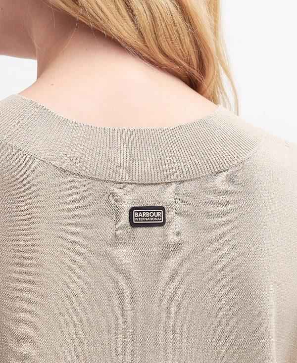 Barbour Alicia Sweater Vest Beige | BABO89702