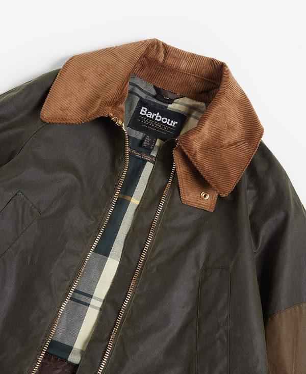 Barbour Allerston Waxed Jacket Olivengrøn | BABO89241