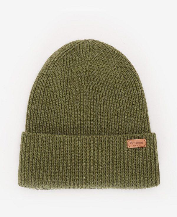 Barbour Amble Beanie Hvide | BABO90013