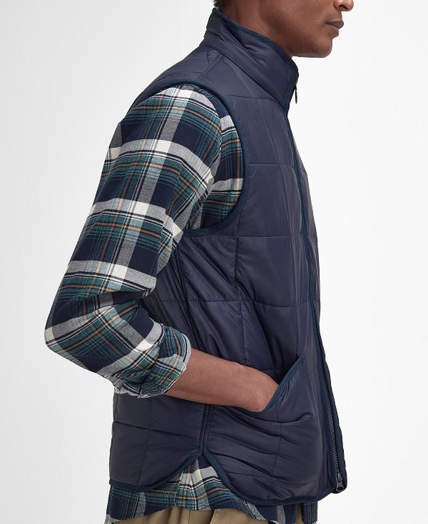 Barbour Amble Liddesdale Gilet Mørkeblå | BABO87583