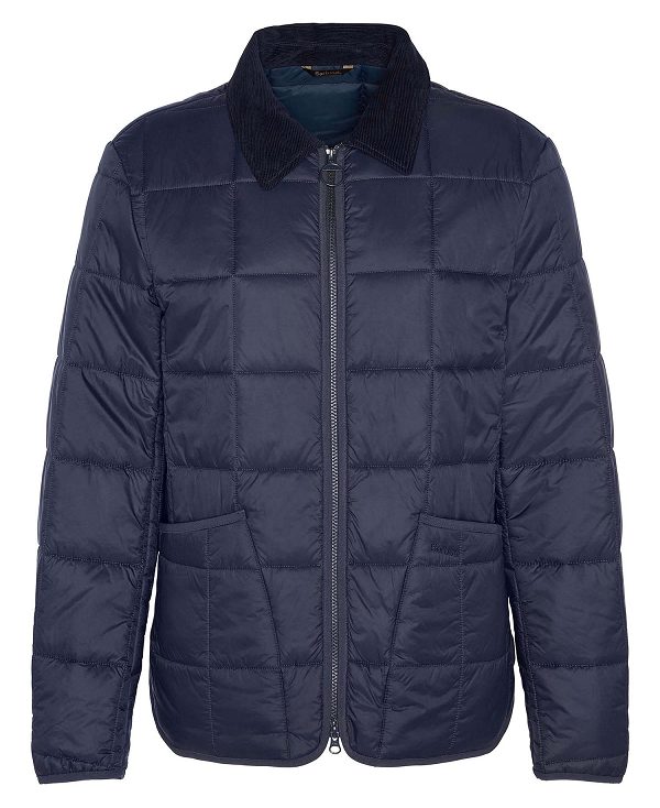 Barbour Amble Liddesdale Quilted Jacket Mørkeblå | BABO87377